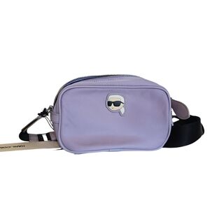 Karl Lagerfeld Purple Crossbody Bag